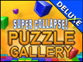 Super Collapse! Puzzle Gallery Deluxe is een puzzelfeest! Ben jij een puzzelgenie en kun je alle blokjes verwijderen in zo min mogelijk zetten? Het lijkt gemakkelijker dan het is! Ga de strijd aan met de kleurrijke blokken en klik je strategisch door de meer dan driehonderd levels in dit kostelijke spel. Super Collapse Puzzle Gallery Deluxe