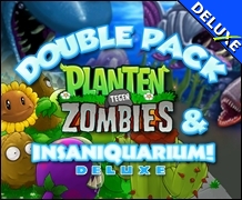 Double Pack Planten tegen Zombies Insaniquarium