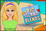 Sirva suas bebidas para os moradores de Big Island, em níveis divertidos, de ritmo rápido e muito Sol.