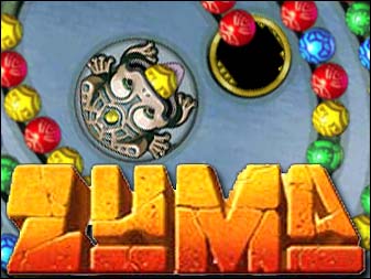 Spiel Zuma online: Beherrsche das steinerne Froschidol der alten Zuma in diesem atemberaubenden Action-Puzzler. Schie&szlig;e B&auml;lle ab, lass sie aber nicht den goldenen Sch&auml;del treffen, oder du bist Geschichte!