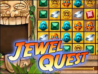 Spiel Jewel Quest online: Erforsche in Jewel Quest die alten Ruinen der Maya-Zivilisation. Die R&auml;tsel umfassen merkw&uuml;rdige Wendungen, verfluchte Sch&auml;tze und verborgene Kunstwerke. Bereite dich auf ein Abenteuer vor!