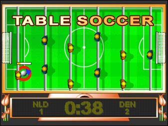 Spiel Table Soccer online: Ist Ihr Team bereit, sich mit den anderen Teams der Meisterschaft zu messen? Dann sollten Sie noch eines wissen: Es wird Ihnen nichts geschenkt. Champion werden Sie nur, wenn Sie hart arbeiten.