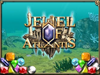 Spiel Jewel of Atlantis online: Entdeck das untergegangene Atlantis und such wertvolle Sch&auml;tze. Reise in die Tiefen des Meeres und erlebe in Jewel of Atlantis spannende Abenteuer.