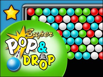Spiel Pop and Drop online: Du brauchst Nerven aus Stahl, um Pop & Drop zu spielen. Vorausplanung ist gefragt und du musst schnelle Reflexe beweisen. Viel Spa&szlig; mit der h&uuml;pfenden Kugel!