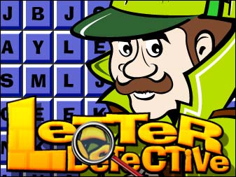 Spiel Letter Detective online: Hilf Dick Hollywood, dem Buchstabendetektiv, dabei, sich an die Namen der Leute zu erinnern, die er sucht.