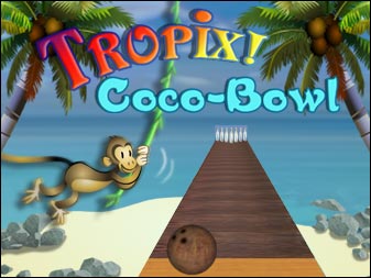 Spiel Tropix Coco-Bowl online: Geh in Tropix Cocobowl an einem lauen Sommerabend im Licht romantischer Laternen an den Strand zum Bowlen: eine tropische &Uuml;berraschung!