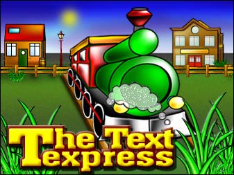 Spiel Text Express online: Willkommen an Bord des Text Express! Halte deinen Zug in Bewegung, indem du st&auml;ndig aus den Buchstaben W&ouml;rter bildest. Versuche, den n&auml;chsten Bahnhof vor deinem Gegner zu erreichen.