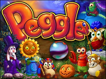 Spiel Peggle online: Auf die Pl&auml;tze, zielen ... Treffer! Beseitige die orangen Kegel, w&auml;hrend die Lehrer dich anleiten. Werde ein echter Peggle-Meister!