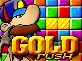Spiel Gold Rush online: Hilf Jack, dem Goldgr&auml;ber, Gold zu finden, indem du auf Gruppen aus 3 oder mehr Bl&ouml;cken klickst. Klicke auf eine Gruppe von drei Goldst&uuml;cken, um den Level zu beenden.