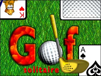 Spiel Golf Solitaire online: Mache den Tisch frei, so schnell du kannst, indem du die Karten entfernst. Du kannst eine Karte entfernen, wenn sie um 1 h&ouml;her oder niedriger als die Karte auf dem Stapel ist.