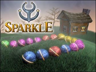 Spiel Sparkle online: Durchstreif den finsteren Wald und lass dich von dem m&auml;rchenhaften, funkelnden Dreierkugelspiel Sparkle verzaubern.