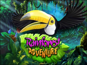Spiel Rainforest Adventure online: Folg dem Pfad durch den Regenwald S&uuml;damerikas und bilde unendliche Kaskaden. Tausch Spielsteine, um Gruppen aus 3 oder mehr Steinen zu bilden, und verwandle das Brett in Gold.