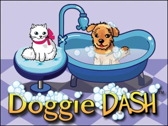Spiel Doggie Dash online: Verw&ouml;hne niedliche K&auml;tzchen und knuddelige Welpen in einem sehr belebten Tiersalon in Doggie Dash. Verwandle die Pudel in Sch&ouml;nheitsk&ouml;niginnen!