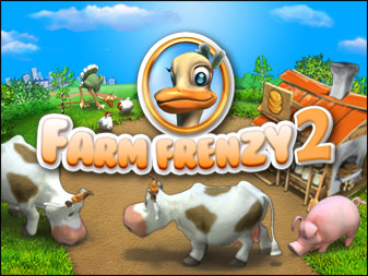Spiel Farm Frenzy 2 online: Es wird Zeit, die Gummistiefel anzuziehen und in Farm Frenzy 2 einen quirligen Bauernhof zu managen. F&uuml;ttere Tiere, sammle Produkte ein und verdiene Geld auf dem Markt.
