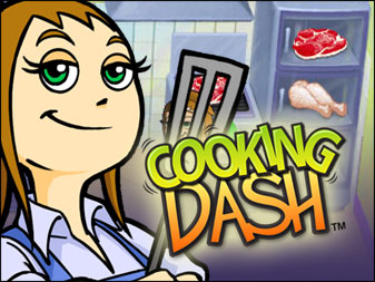 Spiel Cooking Dash online: Unterst&uuml;tze Flo hinter dem Grill in Cooking Dash, dem neuen Spiel der Sch&ouml;pfer von Diner Dash. Leckerer und bek&ouml;mmlicher Spielspa&szlig; f&uuml;r die ganze Familie!