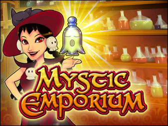 Spiel Mystic Emporium online: Bereite in Mystic Emporium, einem charmanten und rasanten Zeitmanagementspiel voll bezauberndem Spa&szlig;, m&auml;chtige Tr&auml;nke f&uuml;r deine illustren Kunden zu.