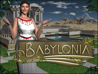 Spiel Babylonia online: Bau in Babylonia, einem phantastischen 3-Gewinnt-Spiel, die legend&auml;ren H&auml;ngenden G&auml;rten von Babylon wieder auf, indem du Gruppen aus farbenfrohen Blumen bildest.