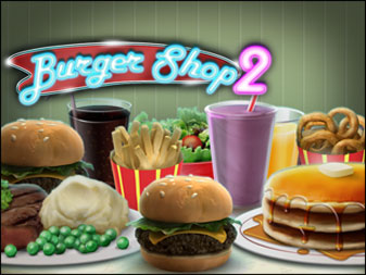 Spiel Burger Shop 2 online: In Burger Shop 2, der spannenden Fortsetzung des hei&szlig;en Arcade-Hits, brutzelst du nicht nur Burger! Freu dich auf &uuml;ber 100 neue Gerichte und noch vieles mehr.
