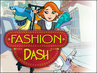 Spiel Fashion Dash online: Die Sch&ouml;pfer von Diner Dash entf&uuml;hren dich mit dem rasanten, originellen und lustigen Zeitmanagementspiel Fashion Dash in die Welt der Mode.