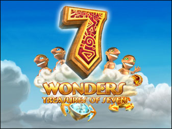 Spiel 7 Wonders - Treasures of Seven online: Erlebe mit 7 Wonders - Treasures of Seven ein spektakul&auml;res Knobelspiel! Vertausche und verschiebe farbenfrohe Runen, um Gruppen aus drei oder mehr zu bilden.