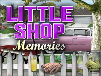 Spiel Little Shop - Memories online: Erkunde in Little Shop - Memories, dem neuesten Kapitel in der Wimmelbildspielserie, zw&ouml;lf spannende Schaupl&auml;tze aus f&uuml;nf vergangenen Jahrzehnten.