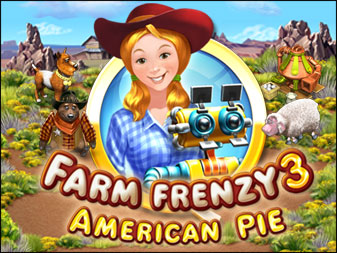 Spiel Farm Frenzy 3: American Pie online: Rette bei Farm Frenzy 3 - American Pie den Bauernhof und genie&szlig;e eine ganze Scheune voll Spa&szlig;! Unsere Heldin ist zur&uuml;ckgekehrt, um das Familiengesch&auml;ft zu retten.