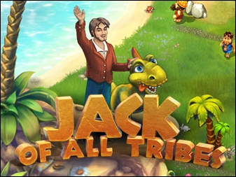 Spiel Jack of all Tribes online: Lande in Jack of all Tribes, einem wunderbaren Mix aus Abenteuer und Management, auf einer urt&uuml;mlichen Insel und befreie einen Stamm unterdr&uuml;ckter Eingeborener.