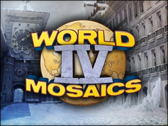 Spiel World Mosaics 4 online: Hole die Artefakte des Atlantis-Museums zur&uuml;ck und restauriere sie in World Mosaics 4, einer brandneuen Suche in der Piktogramm-R&auml;tselserie.