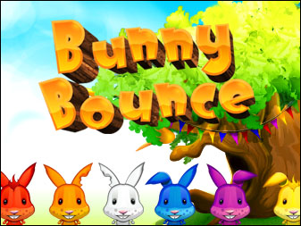 Spiel Bunny Bounce online: Willkommen bei Bunny Bounce Reunion. Dies ist nicht nur ein weiteres "Dreiergruppen bilden"-Spiel, sondern eine neue und einzigartige Art dieses Kombinationsspiels.