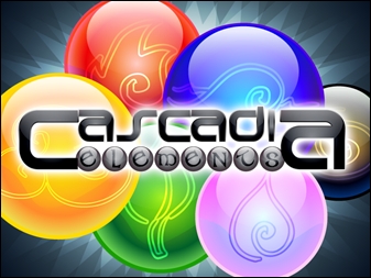 Spiel Cascadia Elements online: F&uuml;lle die Kristallstatue mit Edelsteinen in  Cascadia Elements, einer herrlichen 3-Gewinnt-Variante. Kannst du die Statue f&uuml;llen, bevor die Zeit abl&auml;uft?