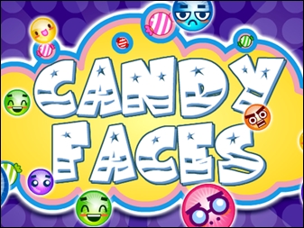 Spiel Candy Faces online: Zeig deine Geschicklichkeit in Candy Faces, einem s&uuml;&szlig;en, aber kniffligen 3-Gewinnt-Onlinespiel. Schaffst du den Highscore?